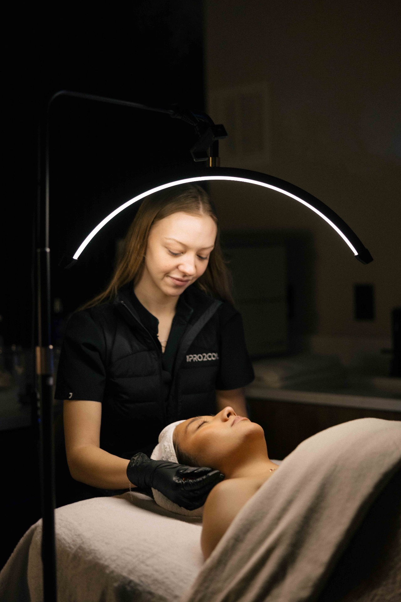 Aesthetician treatment
