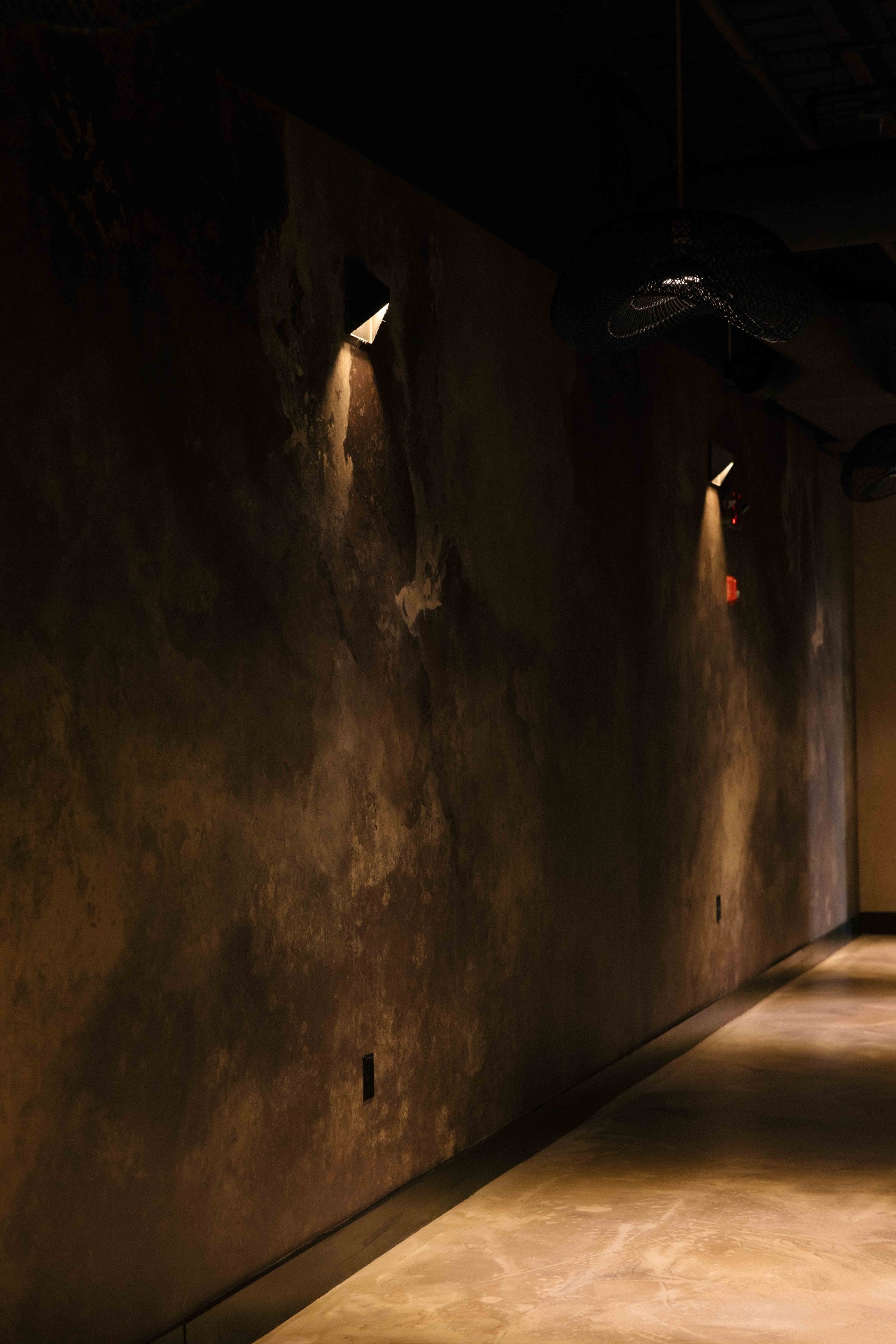 The Pro2col facility hallway in Nashville's Germantown neighborhood