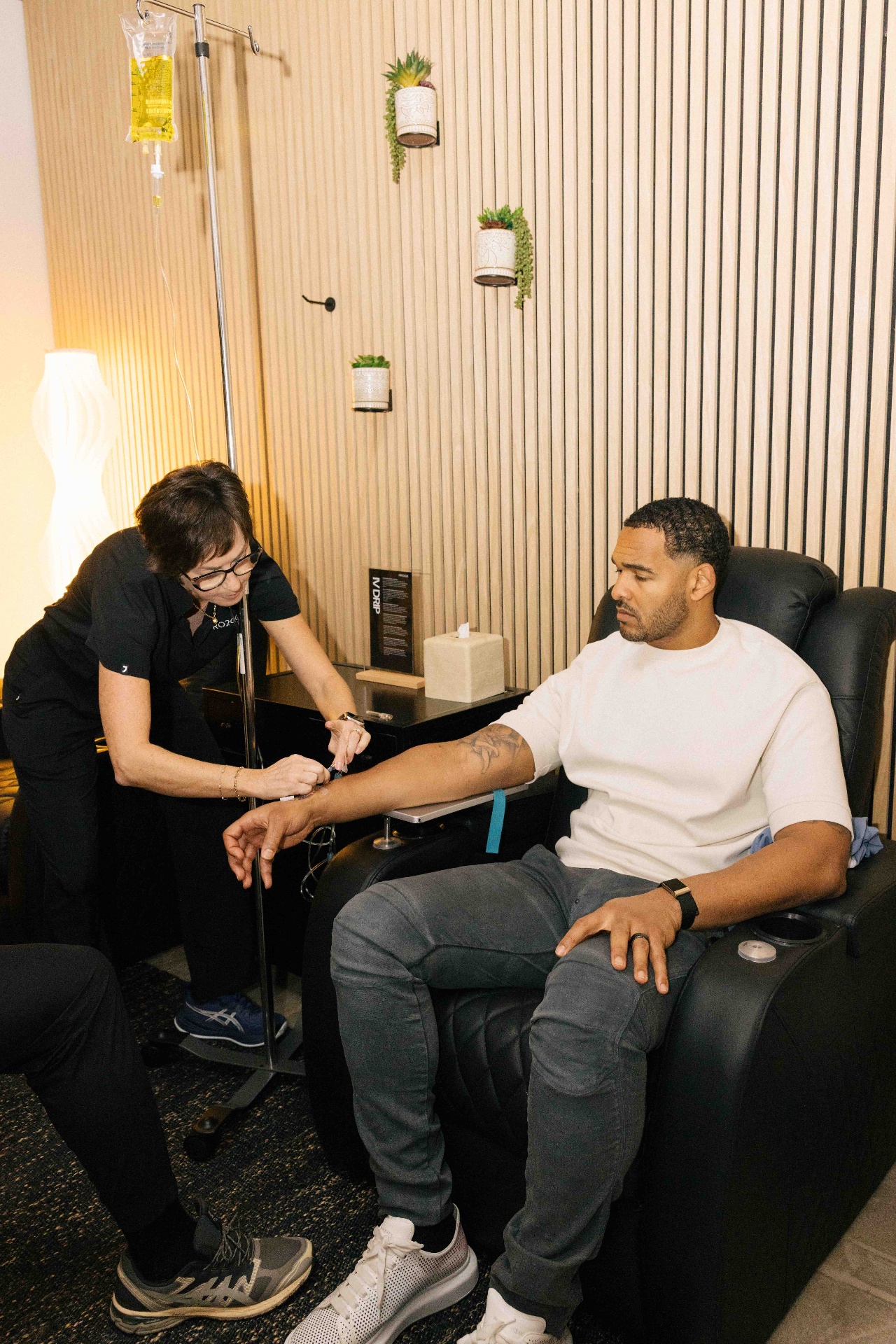 IV nutrient therapy lounge at The Pro2col Nashville