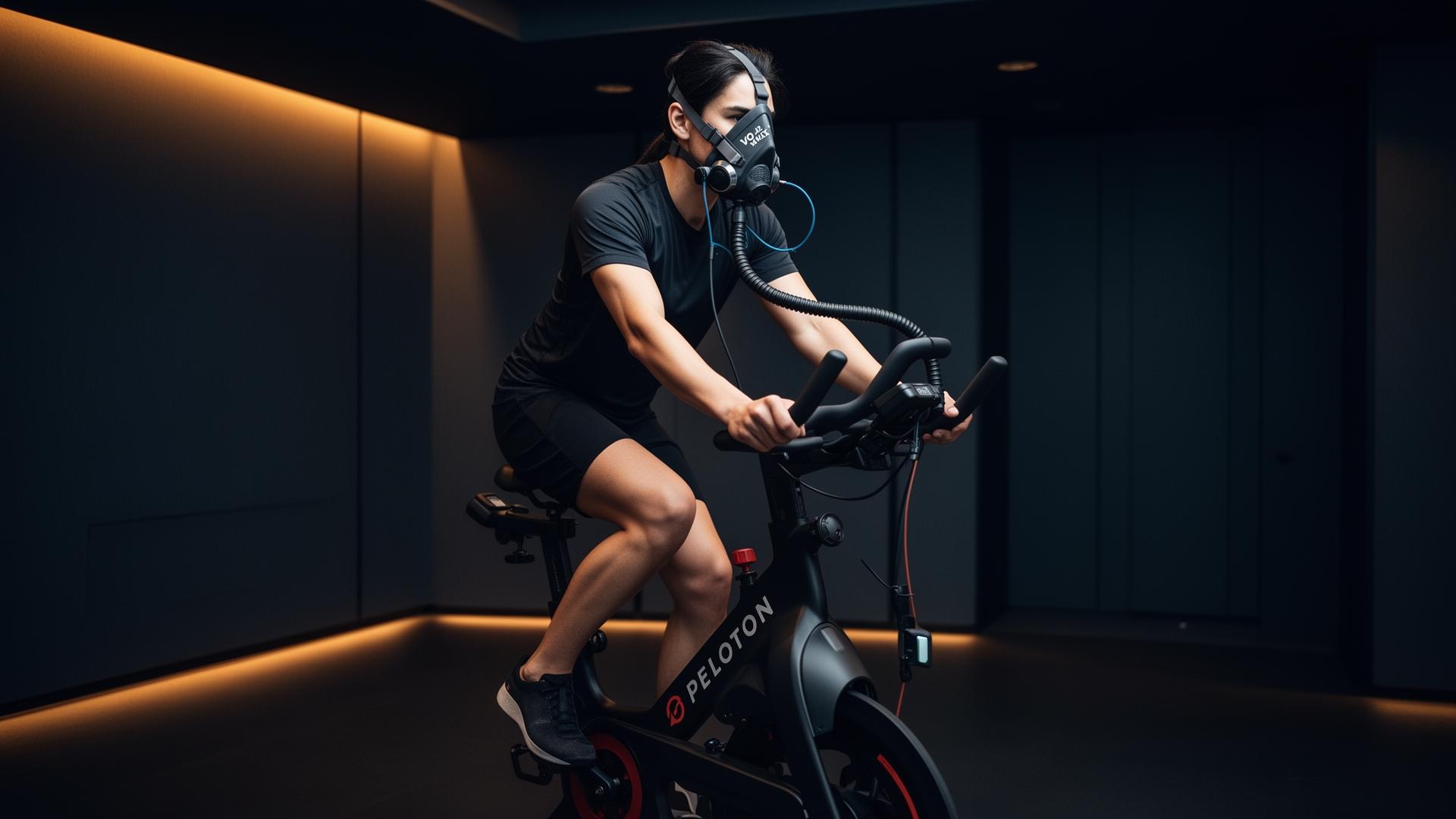 PNOĒ VO₂ Max metabolic test in progress at The Pro2col Nashville