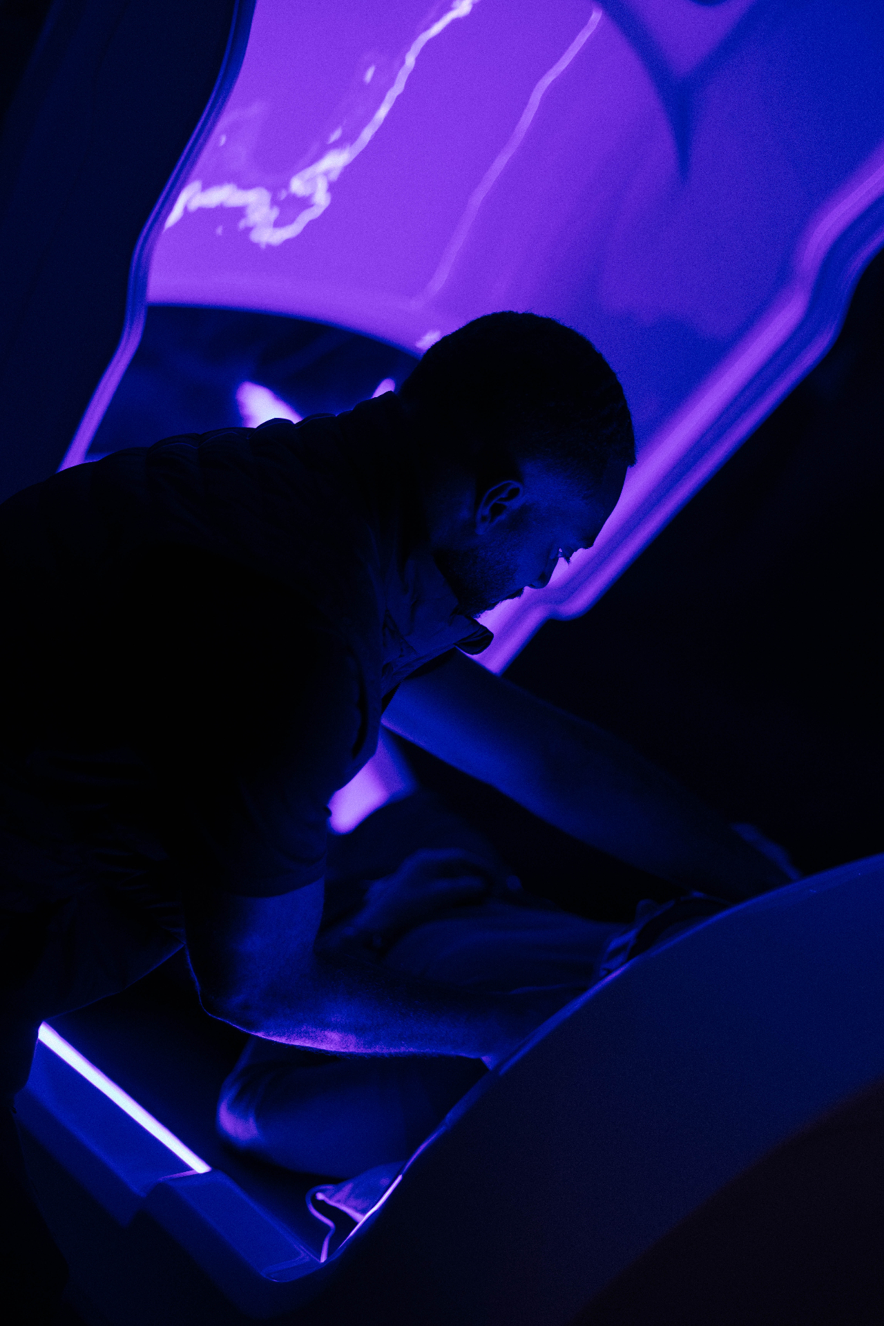 The Pro2col facility hallway in Nashville's Germantown neighborhood